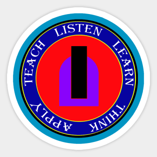 Circle of Knowledge Sticker